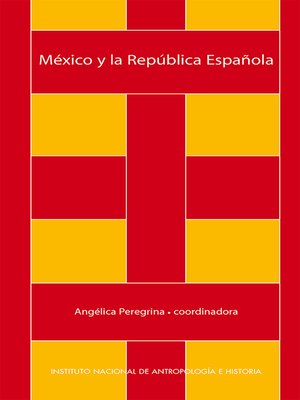 cover image of México y la República española